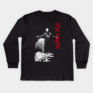 Horror The Crow Kids Long Sleeve T-Shirt